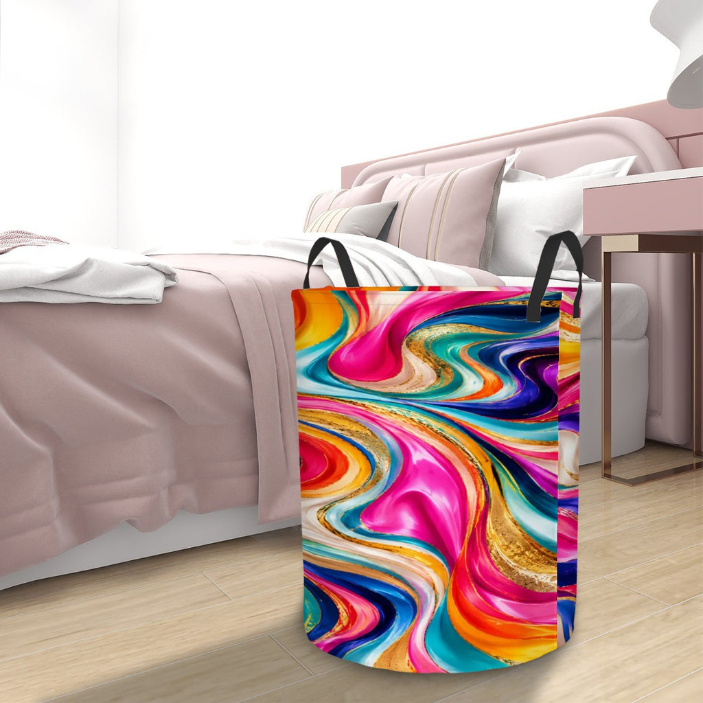 Circular Laundry Basket