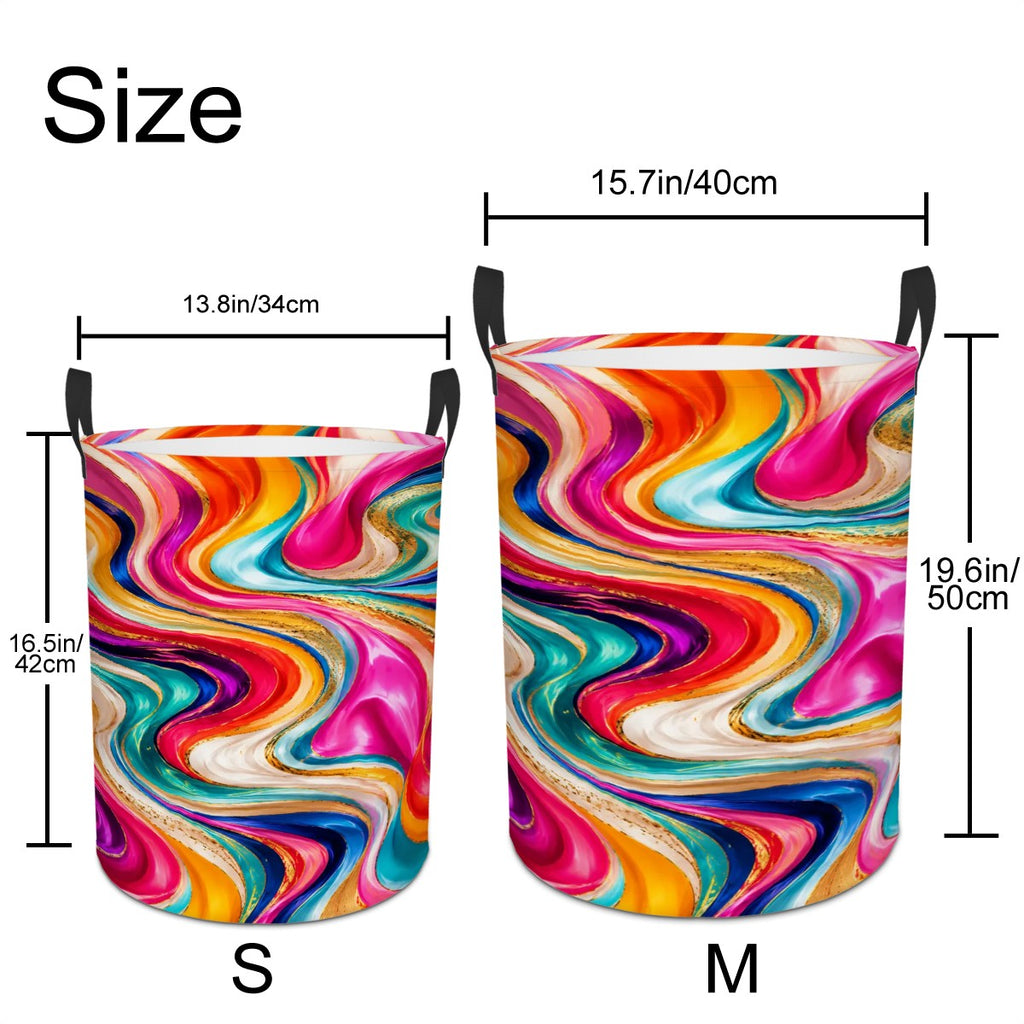 Circular Laundry Basket