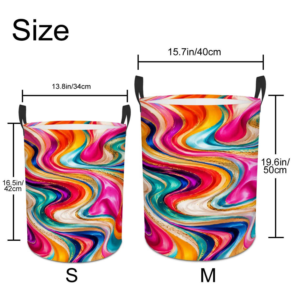 Circular Laundry Basket