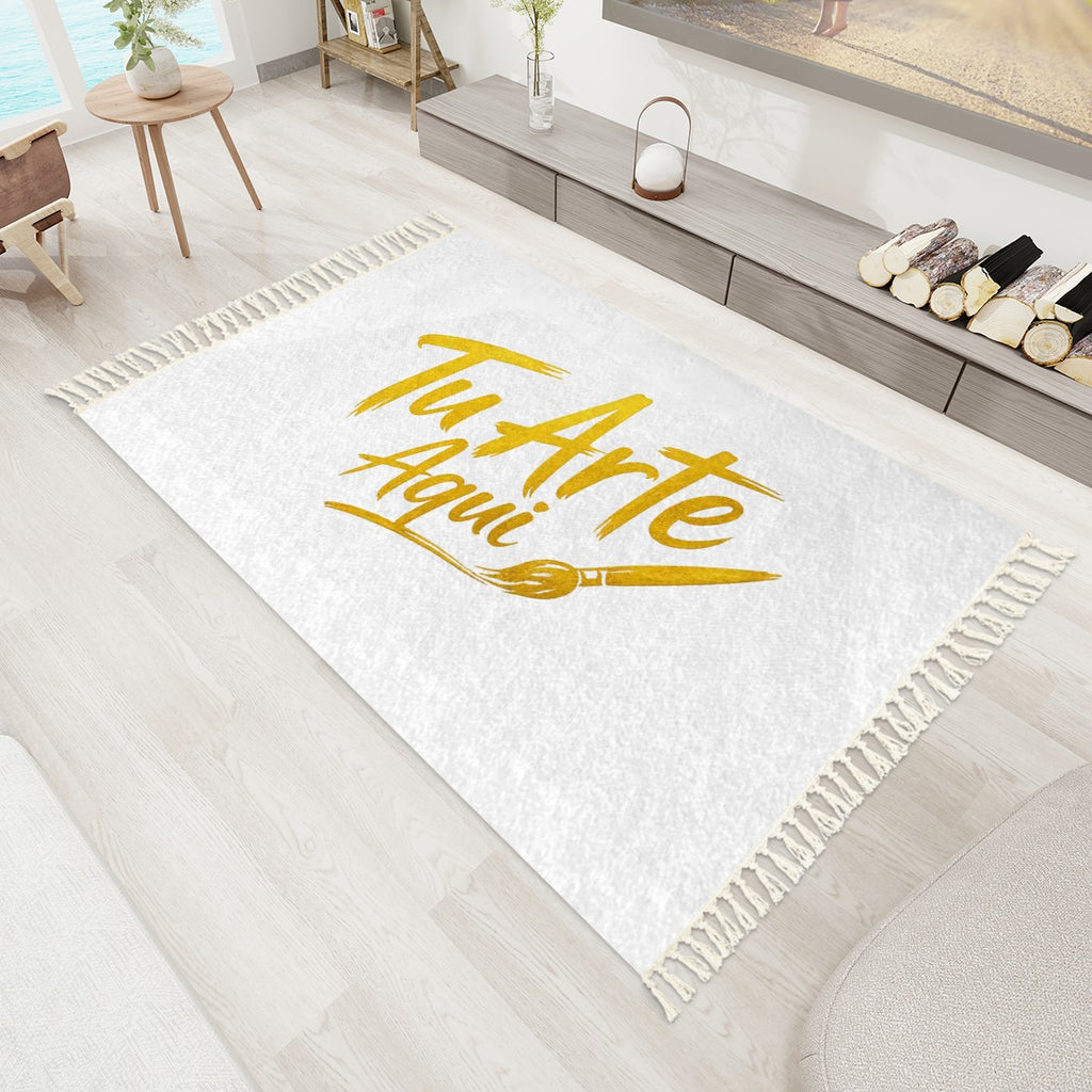 Area Rug with Tassels (5:3)