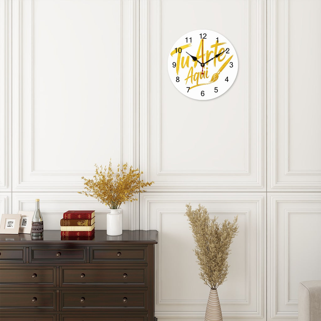 PVC Wall Clock without Scale