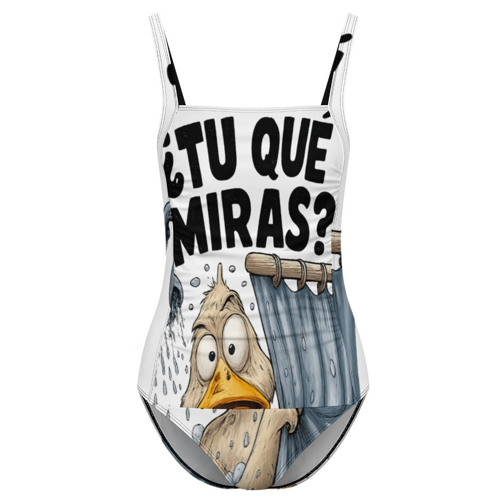 Bañador de Una Pieza Halter para Mujer Personalizado