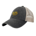 Washed Denim Mesh Cap