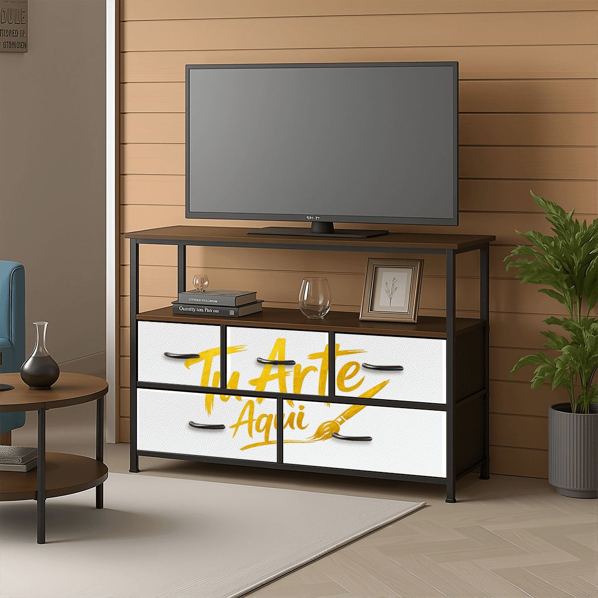 5Drawer TV Stand Dresser