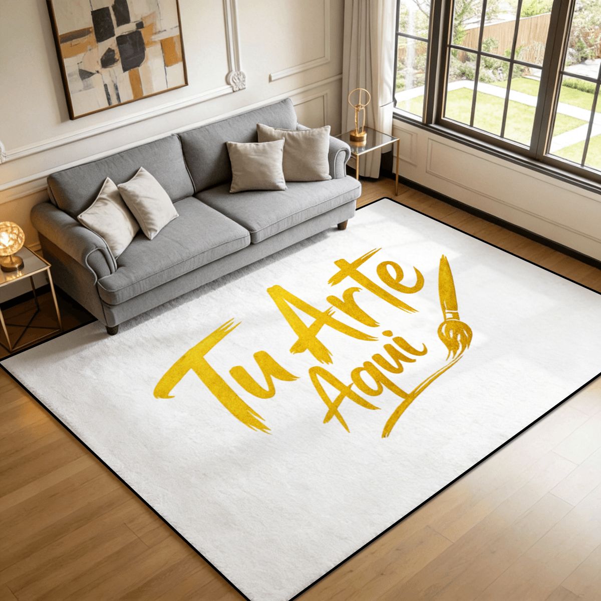 Area Rug Floor Carpet (4:3)