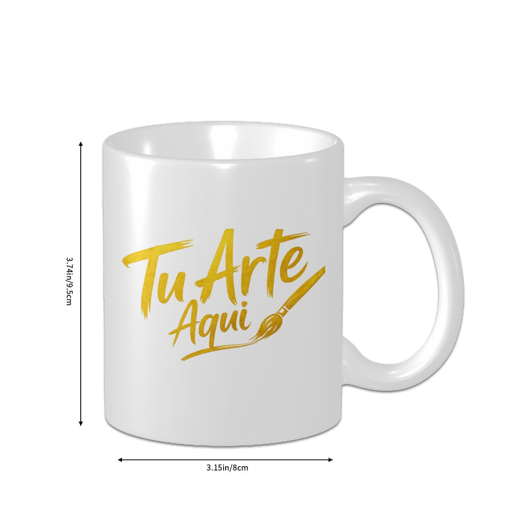 Ceramic Coffee Mug (11oz) (Area Print)