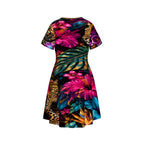 Girls Casual Short Sleeve Dress