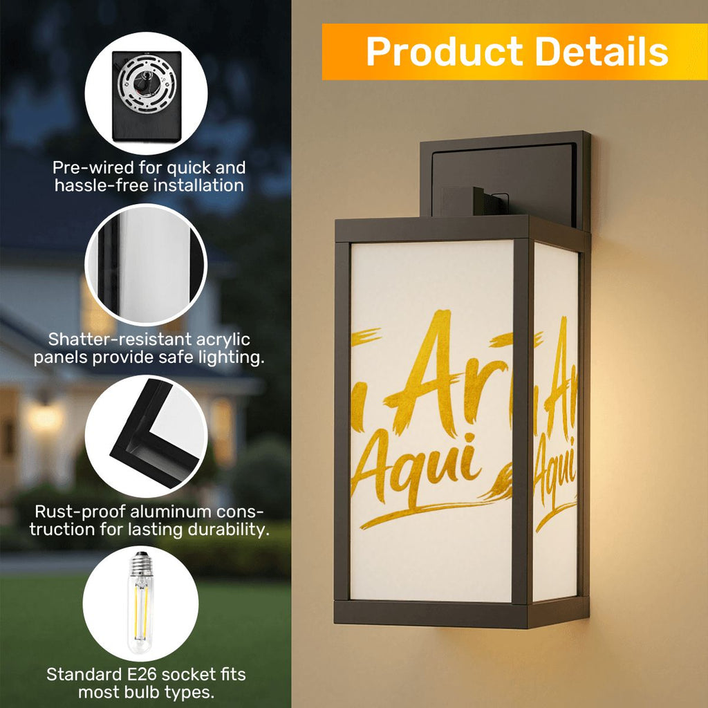 Patio Wall Light