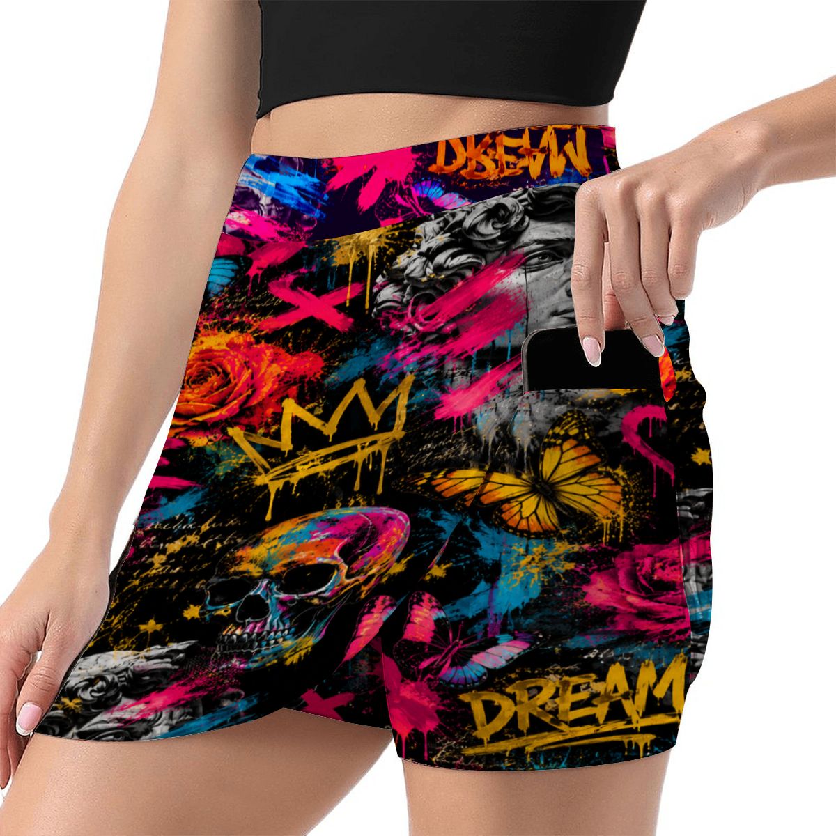ALine Skort With Pocket
