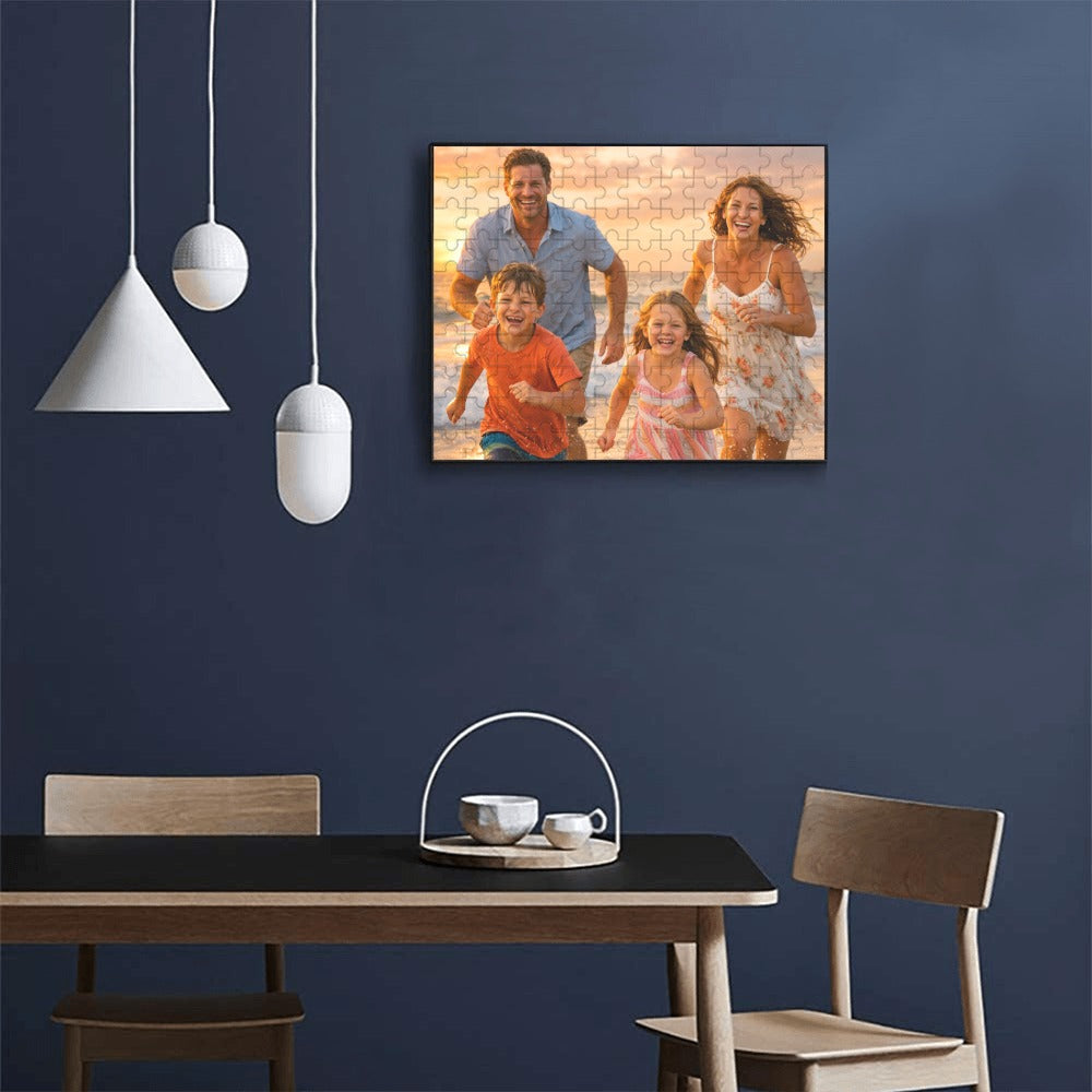 120-Piece Wooden Photo Puzzles