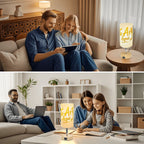 Touch Bedside Table Lamp with USB