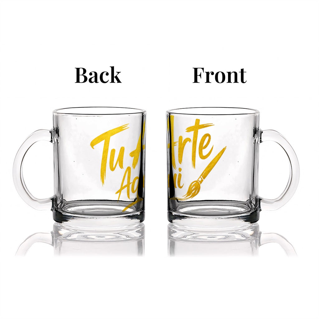 Glass Coffee Cups (12oz)
